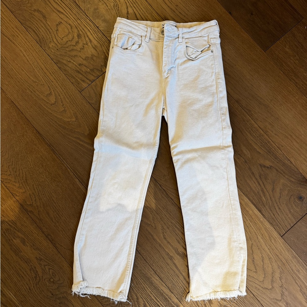 Zara Z1975 HIGH RISE MINI FLARE JEANS